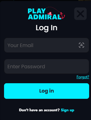 playadmiral_login